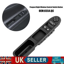 For Citroen C3 Picasso (2009-2014) Driver Side Electric Window Control Switch