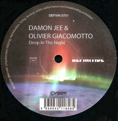 Damon Jee & Olivier Giacomotto - Deep In The Night (12'')