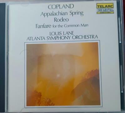 Copland - Appalachian Spring   Rodeo   Fanfare For The Common Man CD Telarc