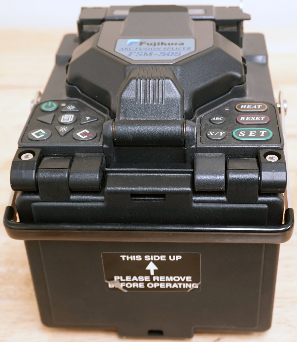 Fujikura FSM-50S Fusion Splicer w/Fujikura CT-30 High Precision