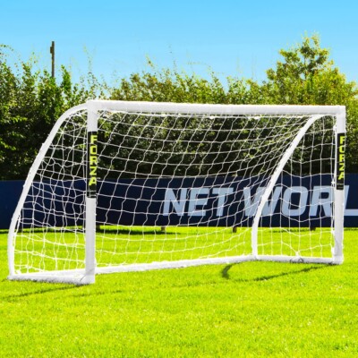 FORZA Match Fußballtor | 2,4 m x 1,8 m | Tor aus PVC für Kinder