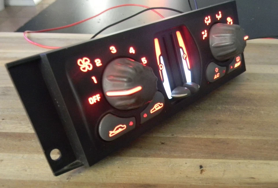 Aquecedor Pontiac Aztek controle climático A/C 01-05 10301043 H1024043 - Imagem 2 de 4