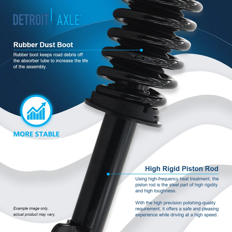 12pc RWD Front Struts Rear Shocks Control Arms for Chrysler 300 Charger Magnum - Image 4 of 4