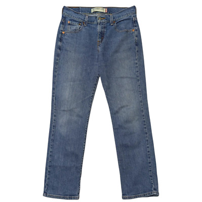 Vintage Levi's 505 Straight Leg Blue Jeans Womens 6 Short 28x29 Mid Rise Western