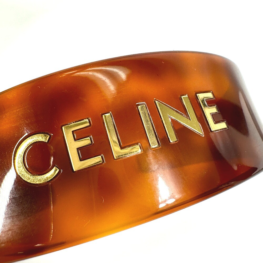 CELINE 46Y376CEA Logo headband Hair band head band acetate