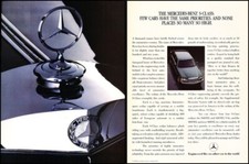 1988 Mercedes Benz 560sel Original 2-page Advertisement Print Art Car Ad J744c 1988 Mercedes Benz 560sel Original 2-page Advertisement Print Art Car Ad J744c