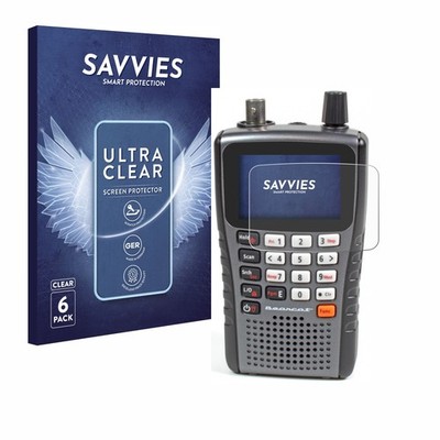 6x Schutzfolie für Uniden UBC125XLThand Display Schutz Folie