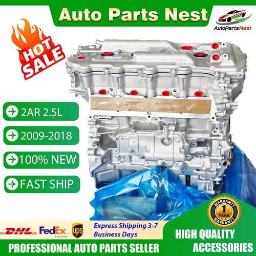 Long Cylinder Block Engine Assembly For 09-18 Toyota Rav4 Camry 2AR 2.5L GAS