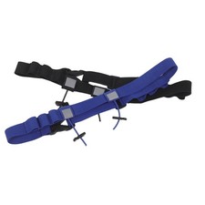 2pcs Elastic Race Belt: Marathon Bib Holder with 6 Storage Loops - Running Belt