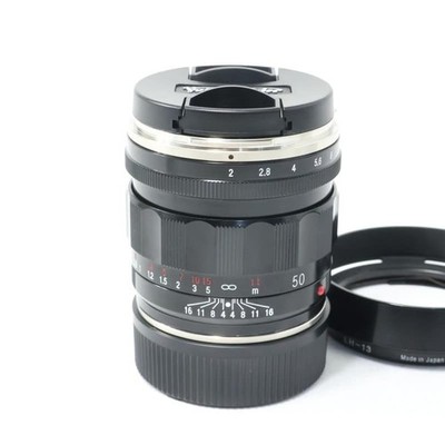 Voigtlander APO-LANTHAR 50mm F2 VM Schwarz Lack Fujiyama 80th aus Japan D0610