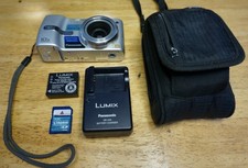 Panasonic LUMIX DMC-TZ1 Digital Camera 10x Zoom With Battery  Charger - TESTED