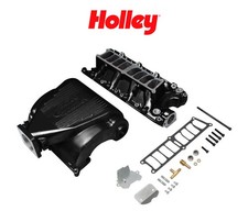 1986-1993 Mustang 5.0 Holley Systemax 300-72bk Engine Intake Manifold - Black 1986-1993 Mustang 5.0 Holley Systemax 300-72bk Engine Intake Manifold - Black