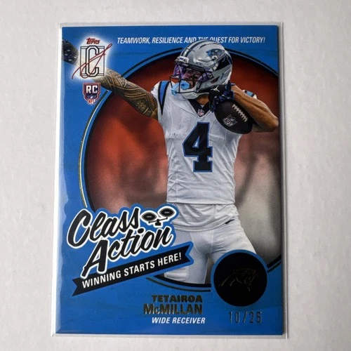 2025 Topps Signature Tetairoa McMillan Base (RAW)