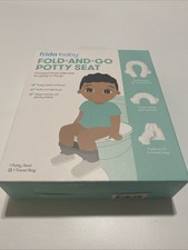 Frida Baby Fold-And-Go Potty Seat Travel Toilet Seat with Travel Bag New in Box