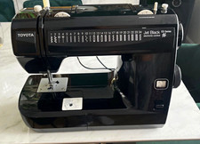 Toyota Jet Black ES Series Sewing Machine – Excellent Condition