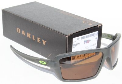 OAKLEY Cables Sunglasses Matte Olive Ink/Prizm Bronze OO9129-19