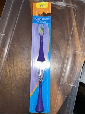'' NIP '' Rexall Soft Replacement Brush Heads Fits Soniclean Sonic Powered v2.0