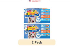2 pack Purina Friskies Ocean Of Delight Gravy Variety Pack, Wet Cat Food, 5.5