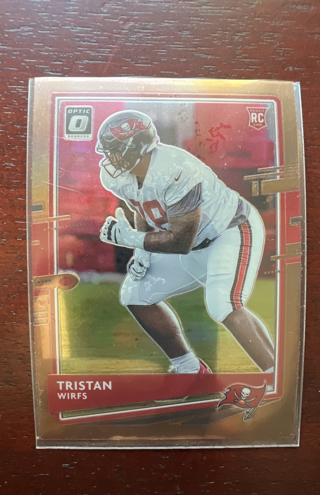 Tristan Wirfs Panini Donruss Optic #129 Bronze
