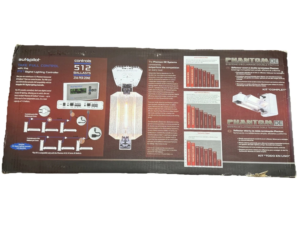 Phantom Commercial 1000w DE Open Lighting System W/ USB 208-240v - Image 3 of 4