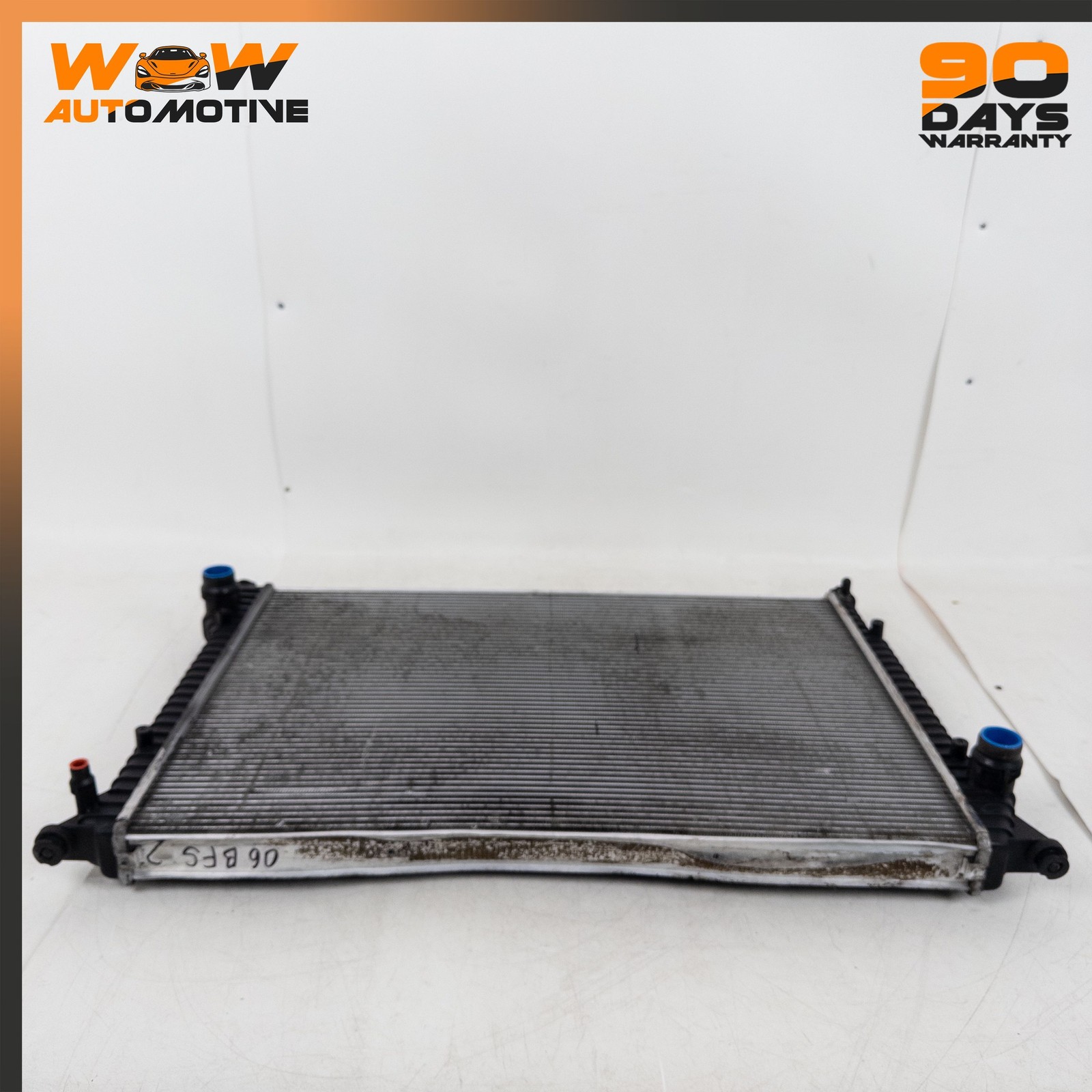 04-17 BENTLEY CONTINENTAL FLYING SPUR ENGINE COOLING RADIATOR AC CONDENSER OEM