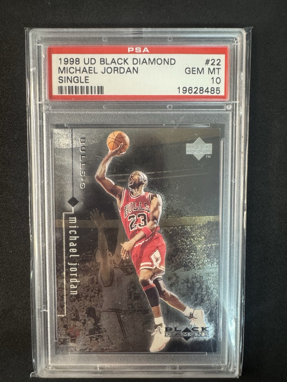 1998-99 Upper Deck Black Diamond - Michael Jordan #22 PSA 10