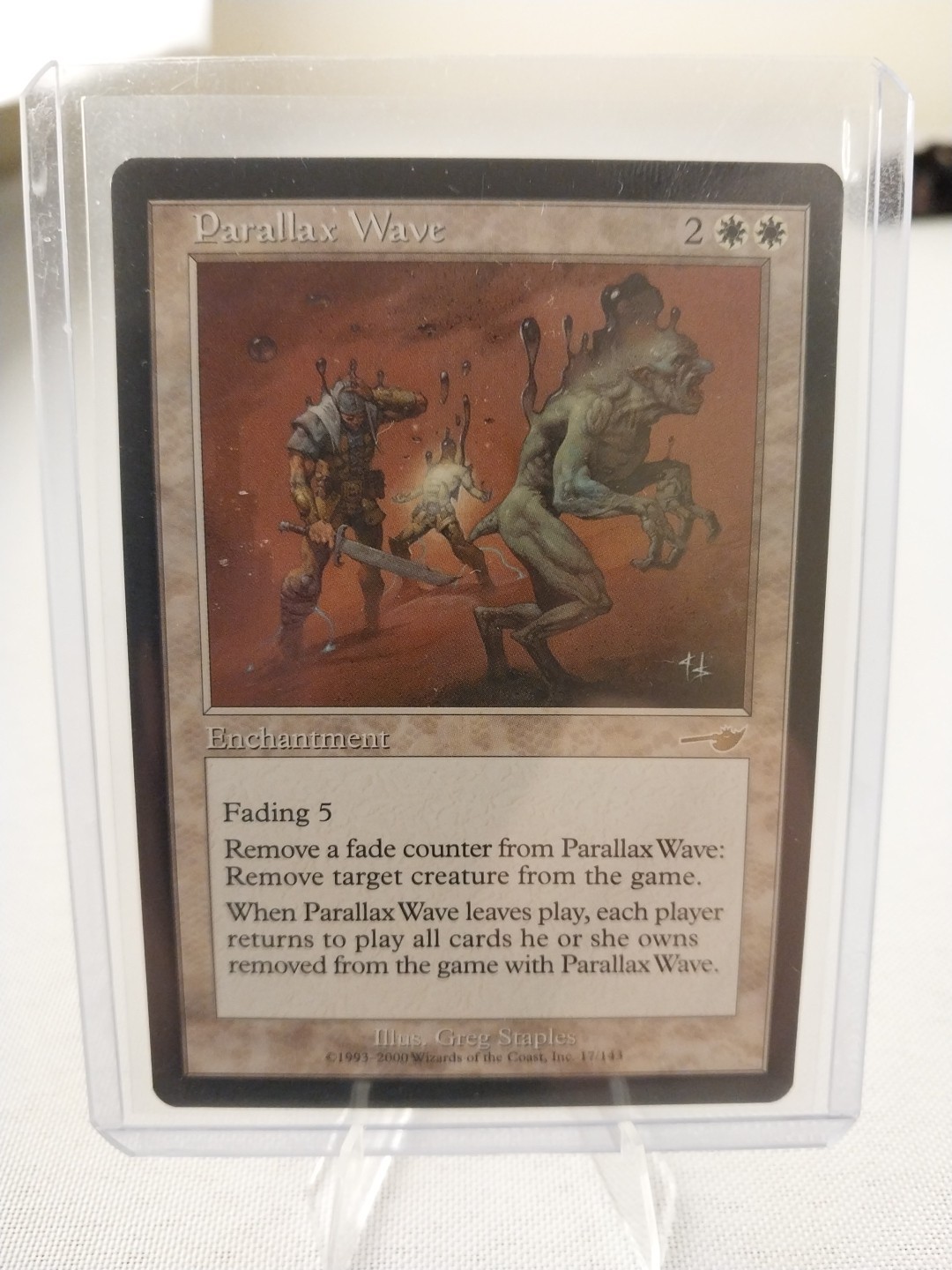 Vintage MTG Magic the Gathering Parallax Wave Nemesis (#17) NM
