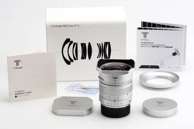 TTArtisan 1.5/21Mm Chrome For Leitz Leica M