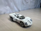 Hot Wheels 1968 Chaparal Redline Car 1/64 Scale Vintage, #7 WHITE