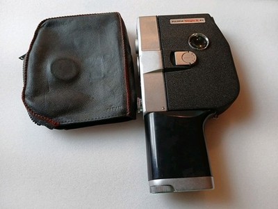 Vintage Fujica P1 Single 8 Movie Camera 8mm Handheld Film With Cover UnTested