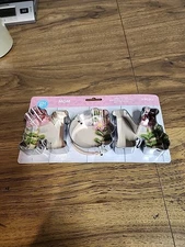 R&M International MOM 3-Piece Cookie Cutter Set 5145, Tinplated Steel 