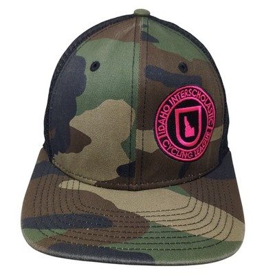 Idaho Interscholastic Cycling League Trucker Hat Multicolor OS Mesh Back New Era