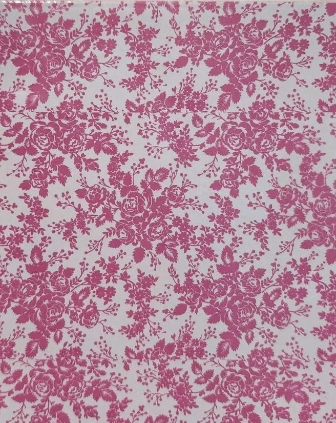 NEW Betsey Johnson Pink Floral Shower Curtain Liner PEVA - Image 3 of 4