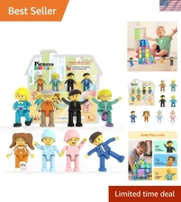 Creative Magnetic Action Figure Expansion Pack - 8 Family Characters Included