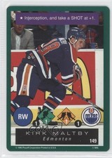 1995-96 Playoff One on One Challenge Kirk Maltby #149 0a1