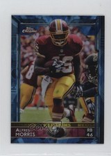 2015 Topps Chrome Mini Hot Box Blue Diamond Refractor Alfred Morris #57 0m0