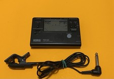 Korg TM-60 Tuner Metronome Combo Guitar String Bass Wind Instrument LCD Black