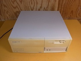 NEC PC-9821V12/S7RA CD HDD FD MSDOS 6.2 with power cord F/S 100V A/581 Japan