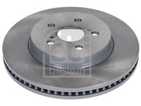 2X Bremsscheibe Febi Bilstein 181560 FüR Toyota Corolla Vvti ZRE210 Hybrid