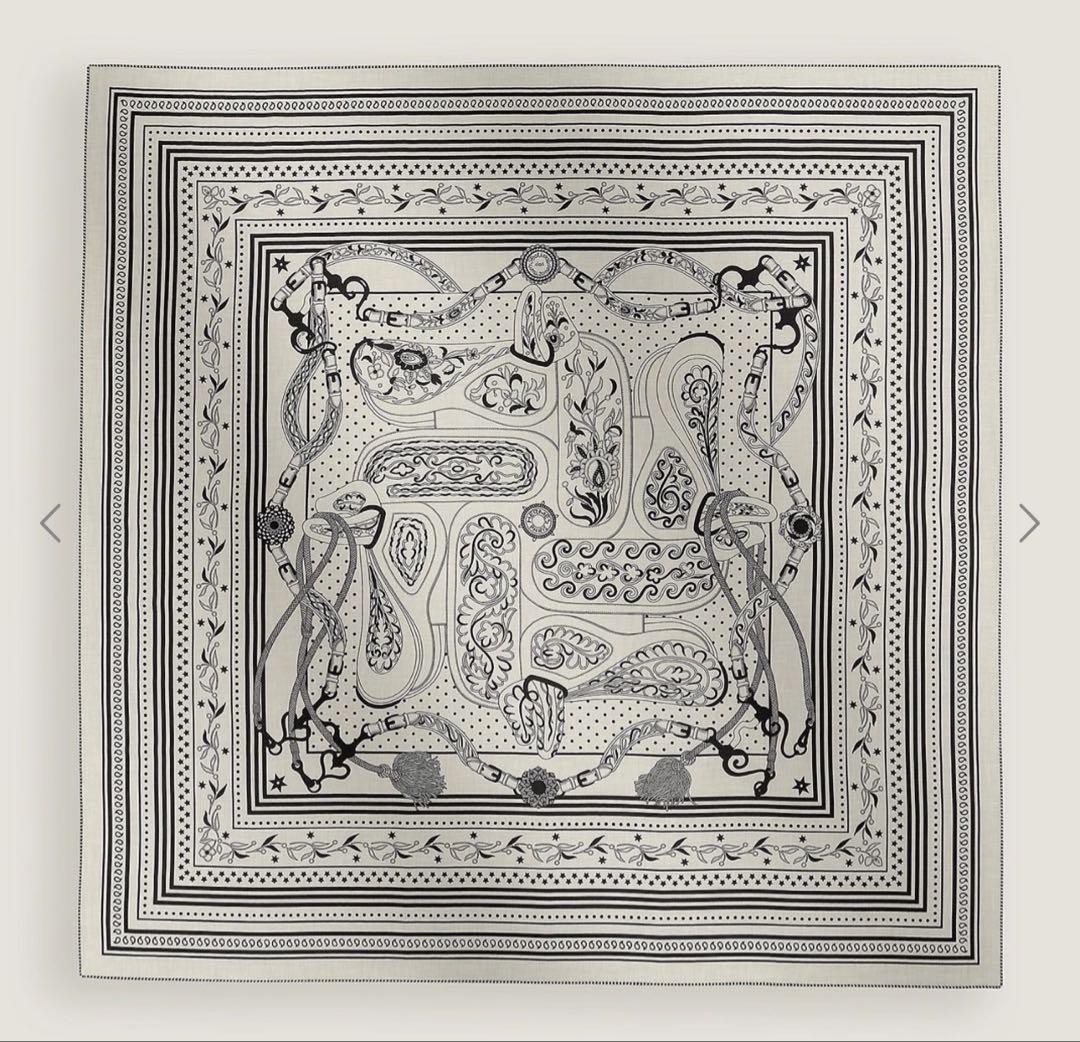 【2025年最新★Hermes】Festival des Amazones Bandana140 HERMES Cashmere Silk Bandana 140 Amazon Festival 2025 Spring
