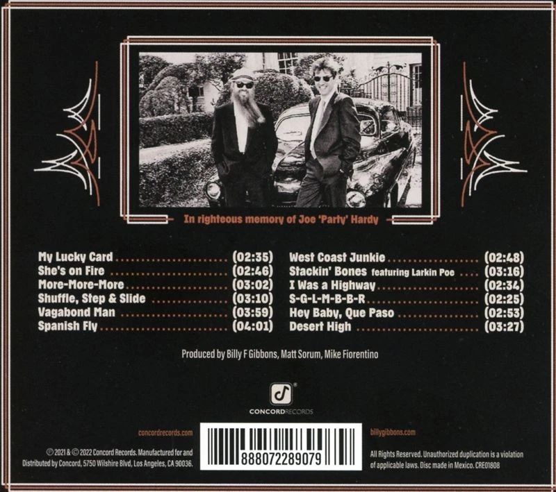 Billy F Gibbons (ZZ Top): Billy F Gibbons (ZZ Top) - Hardware (Limited Deluxe E - Bild 2 von 2