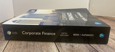 Corporate Finance, 6th Global Edition, DeMarzo, Peter & Berk