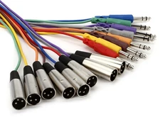 Hosa STX802M XLRM- TRS Cable - 2 Meter