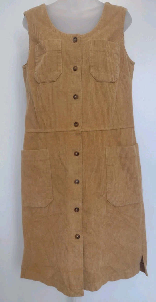 brown overall dress womens Pink Lily Anissa Brown Overall Dress