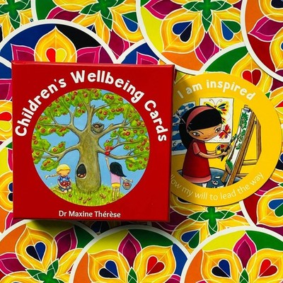 Kinder-Wohlfühlkarten Chakra-Deck von Dr. Maxine Therese ROCKPOOL