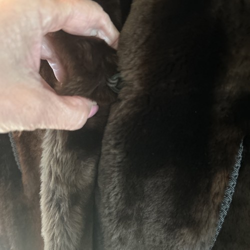Vintage Livingston Bros San Francisco Faux Fur Brown Coat Size Small. - Picture 6 of 11