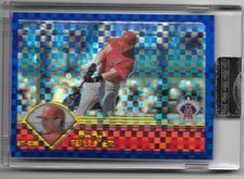 Brad Fullmer 2003 Topps Chrome Uncirculated X-Fractor #187 Angeles Angels 24/50