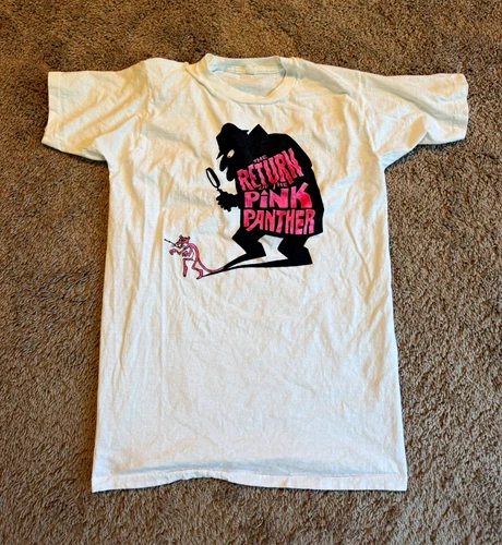 The Return of the Pink Panther Movie T-Shirt Si 1970s vintage concert t-shirt, vintage, single stitch, B+ condition