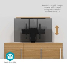 LCD Motorised TV Stand Lift Mount Bracket Mount for 37" to 80" TV Cabinet