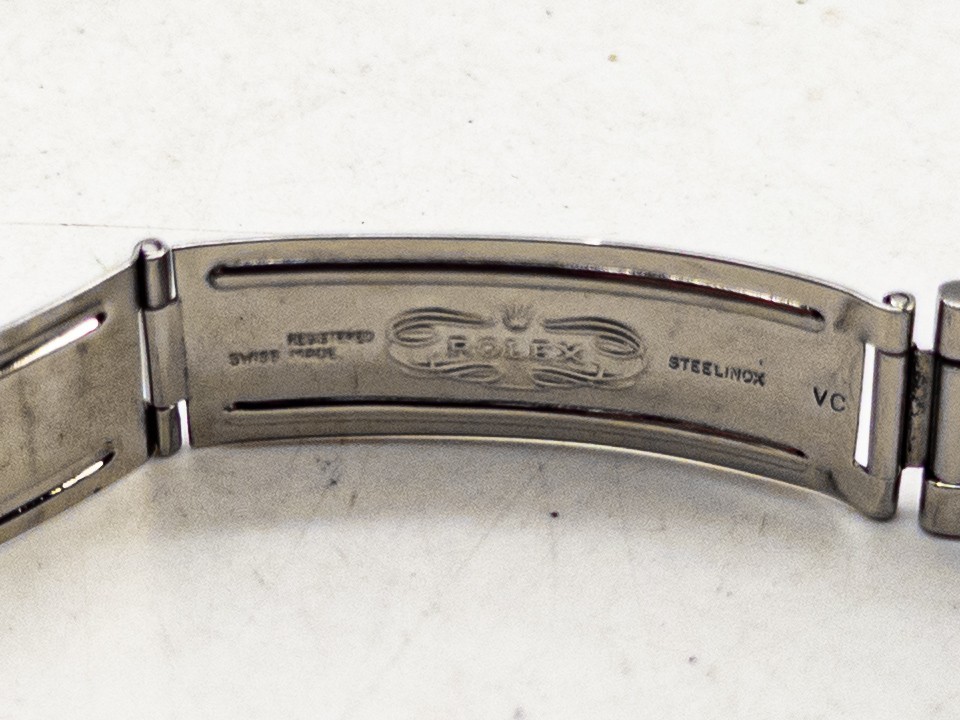 $14,000 ROLEX Tiffany & Co BLUE MIDSIZE 31mm REF 6824 18k Yellow Gold SS Watch image 6